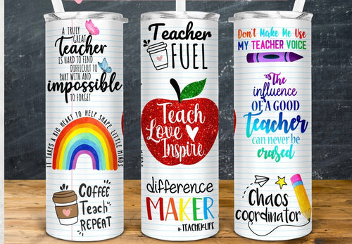 Teacher Fuel 20oz Tumbler