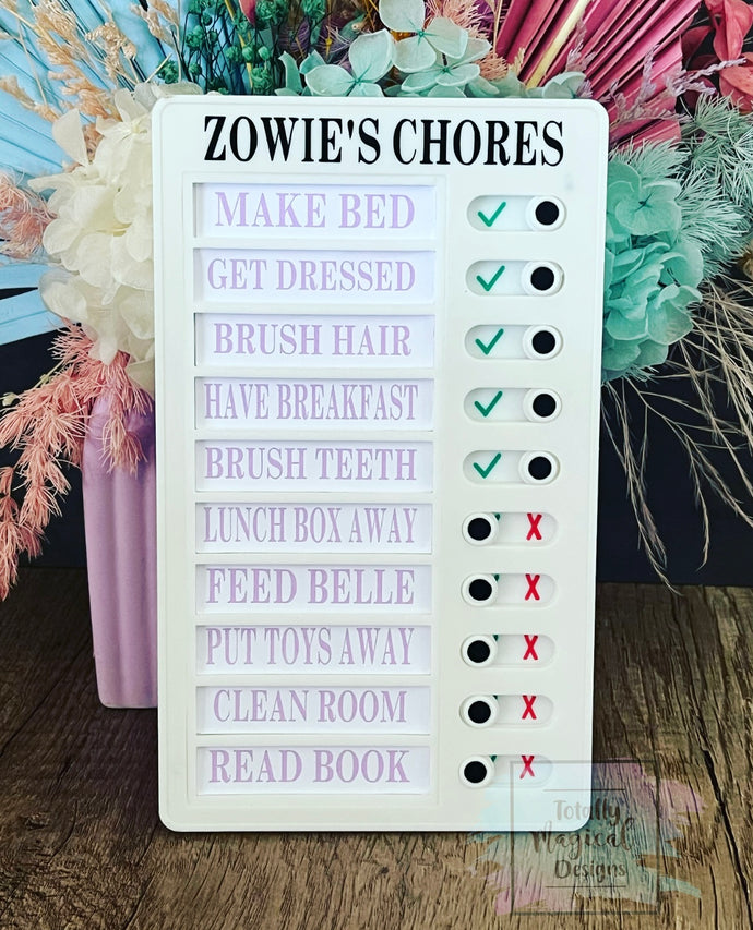 PREORDER Chores / To do checklist