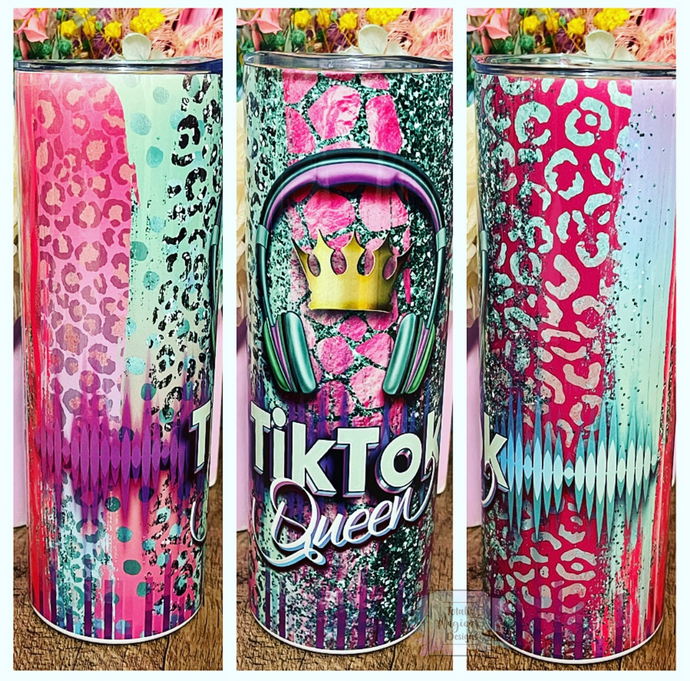 TikTok Queen 20oz Tumbler