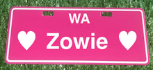Load image into Gallery viewer, Kids Personalised Number Plates
