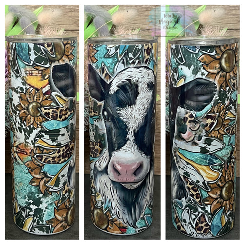 Western Cow 20oz Tumbler