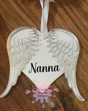 Load image into Gallery viewer, Angel wings ornament