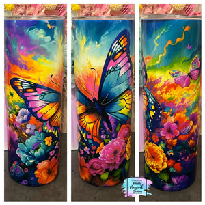 Butterfly 20oz Tumbler