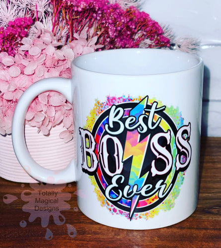 Best boss ever - colourful