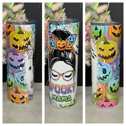 Spooky Mama 2 tumbler