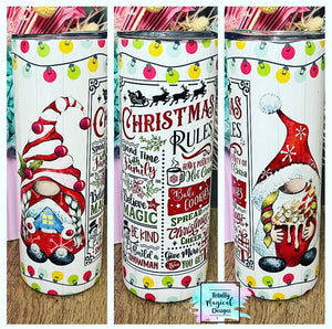 Christmas Rules 20oz Tumbler