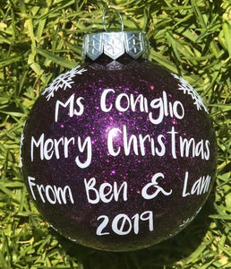 Teacher Baubles