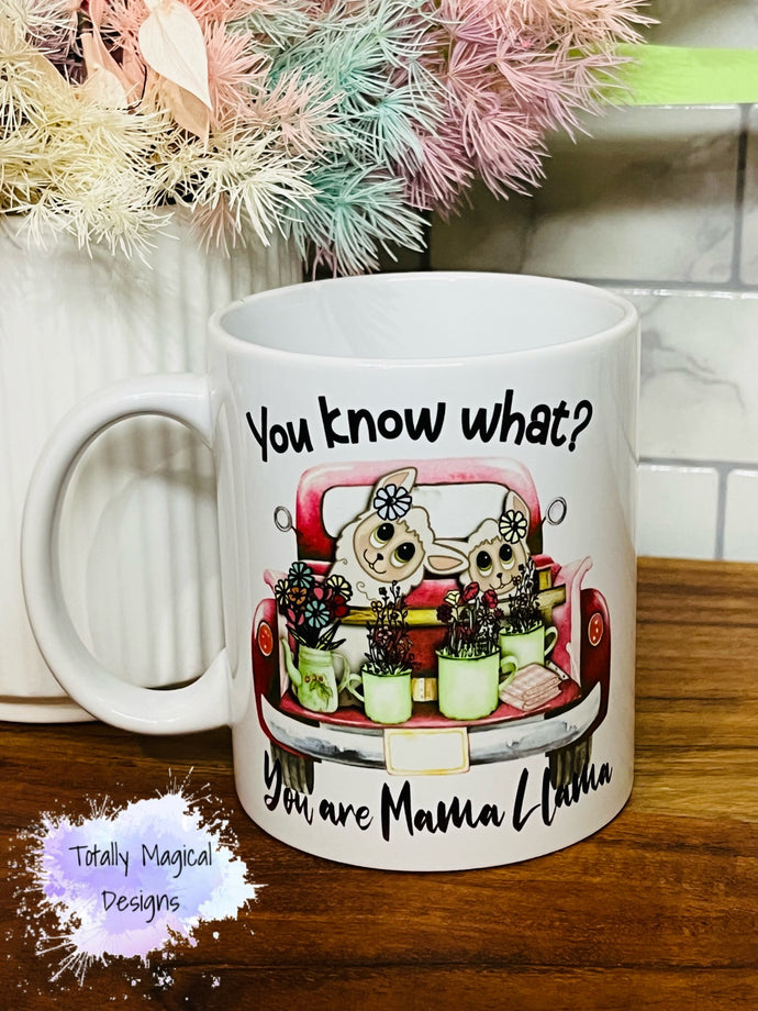 Mama Llama - Coffee Cup